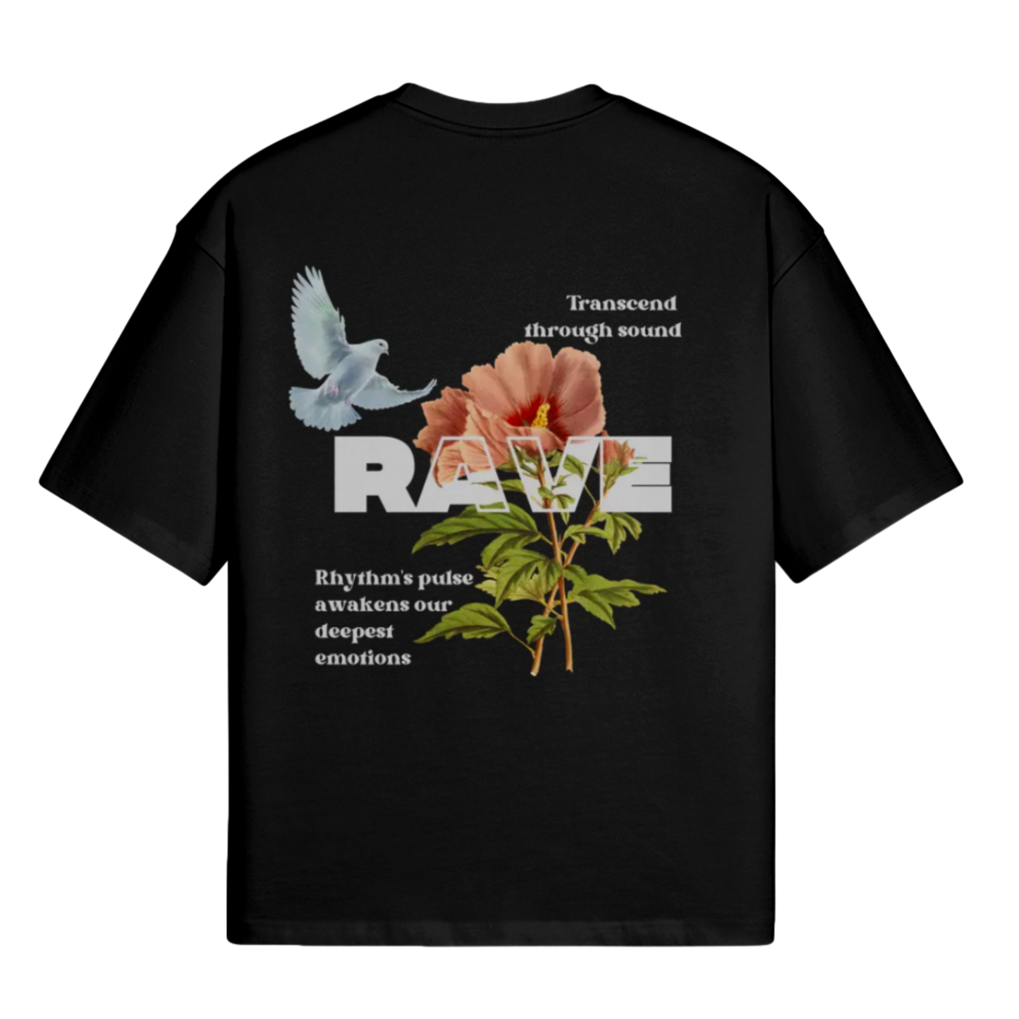 Rave Pidgeon - Oversized T-Shirt