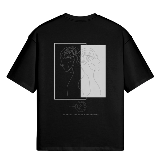 Human Fine Line - Oversized T-Shirt